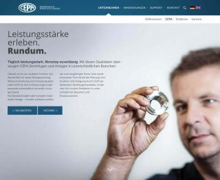 Cepa Startseite Unternehmen